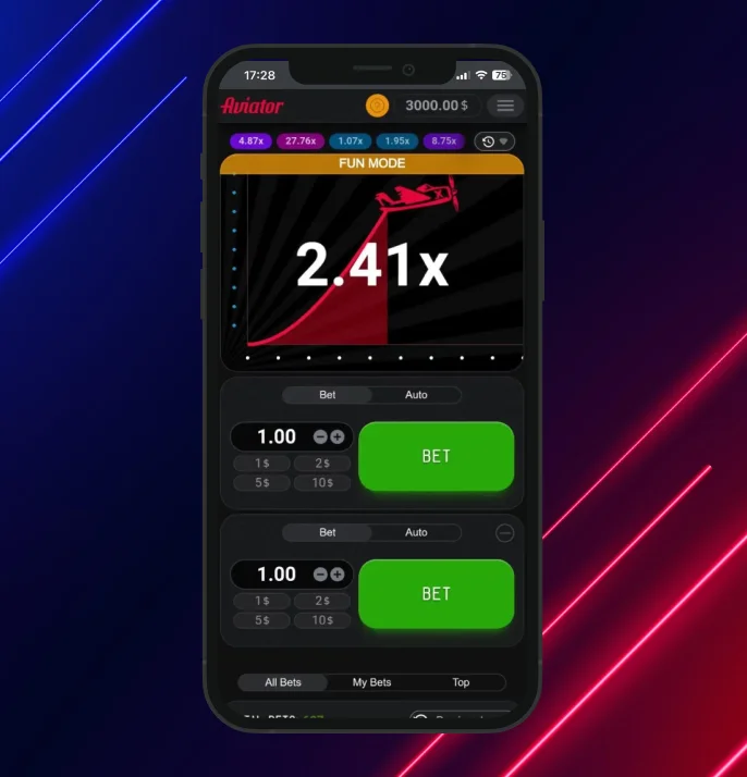 Приложение для Авиатор